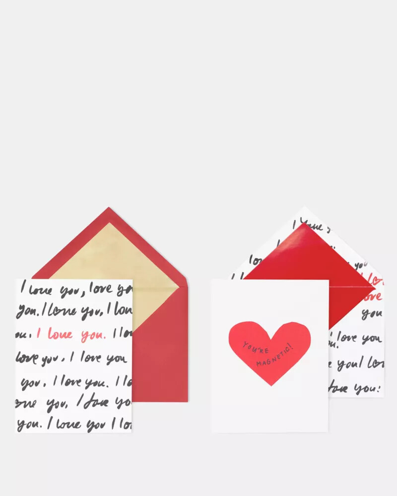 youre magnetic notecard set of 10 black