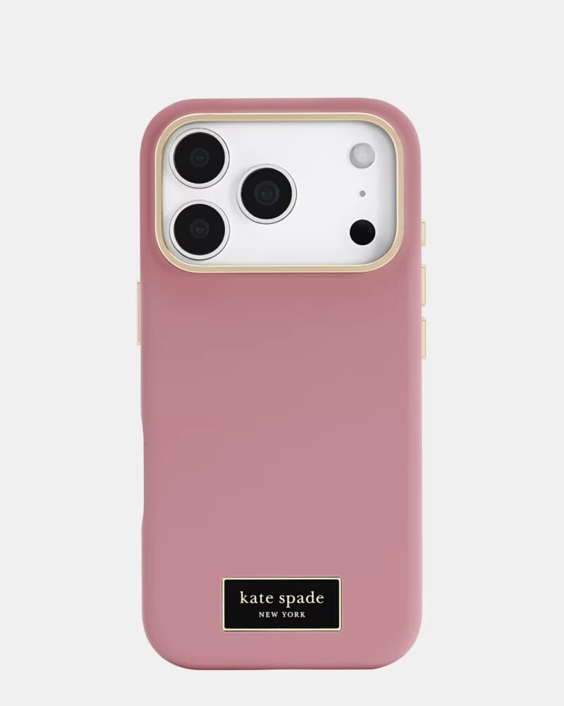 kate spade new york icon dusk rose magsafe case icon dusk rose