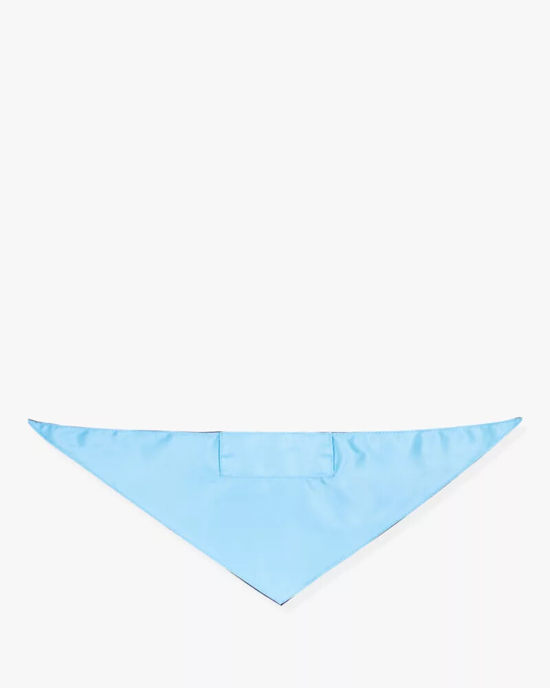watercolor dot pet bandana sm navy