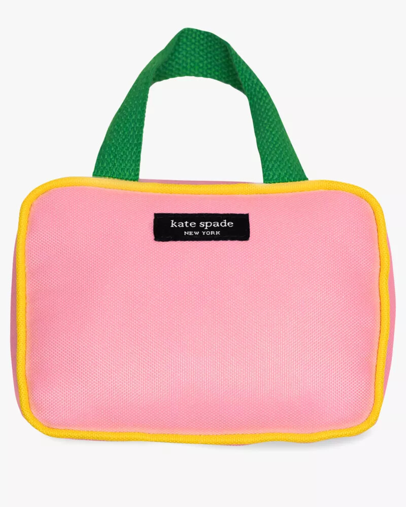 colorblock handbag pet toy multi