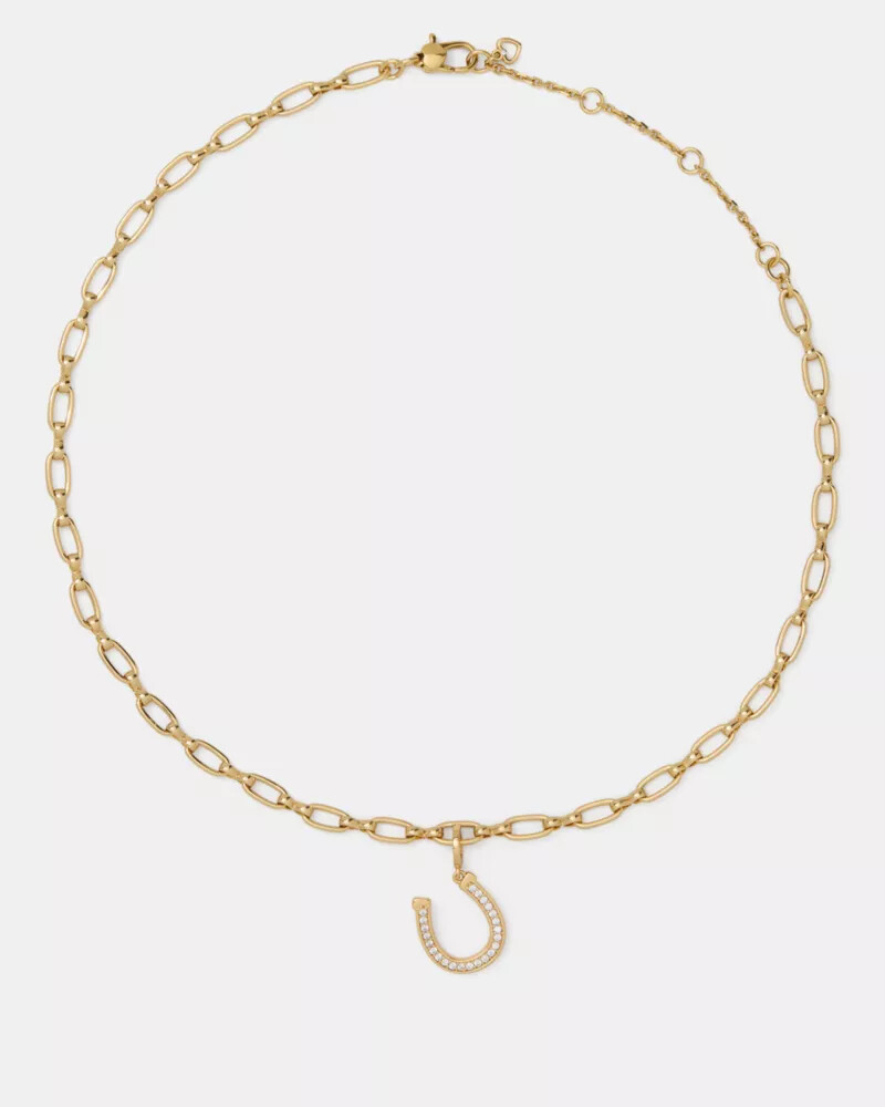 horseshoe charm multi