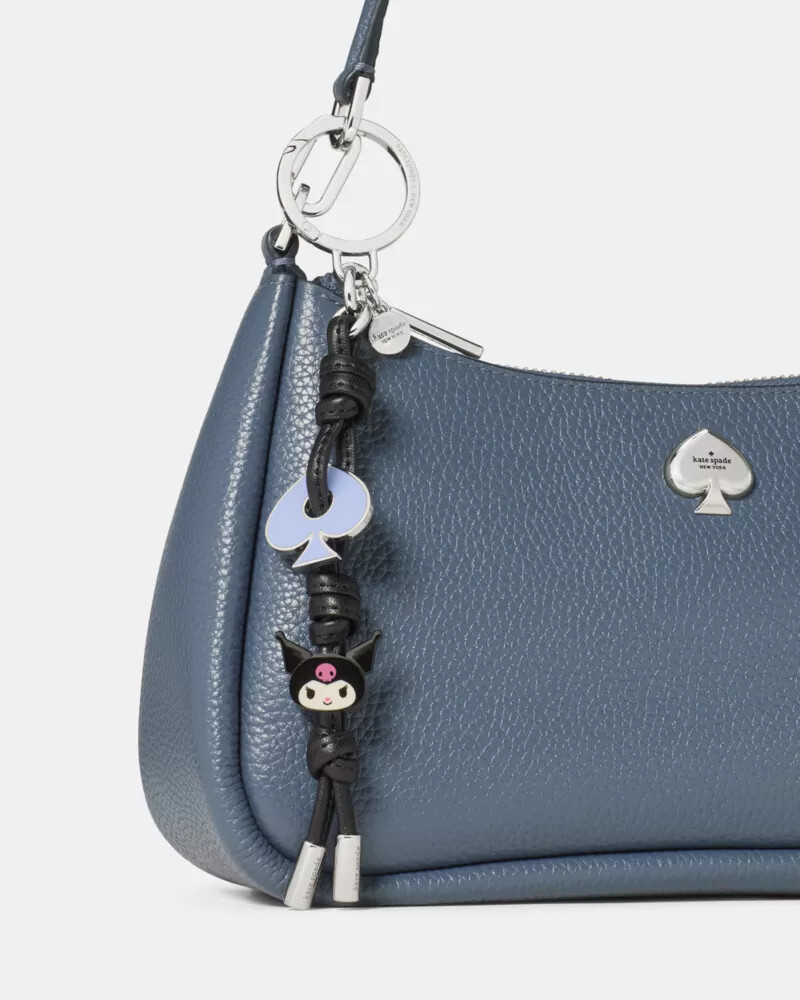 hello kitty and friends x kate spade new york enamel knott bag charm black multi