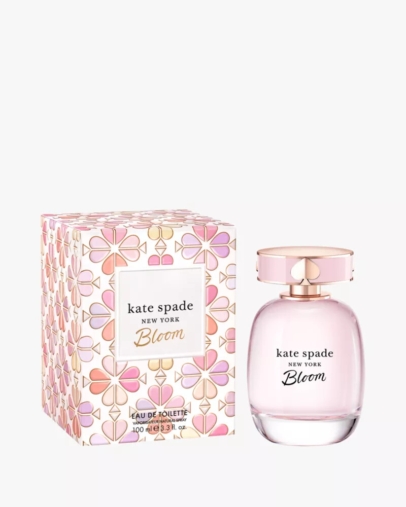 kate spade new york bloom 3.3 fl oz eau de toilette clear