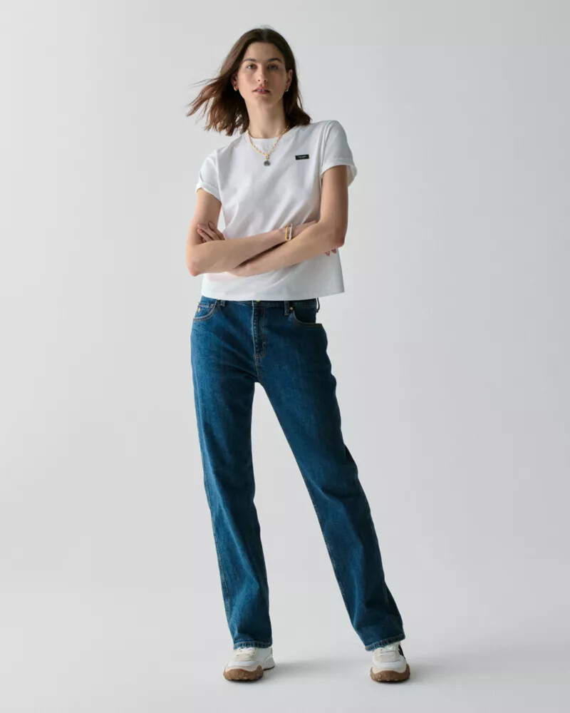 straight leg jean hudson wash