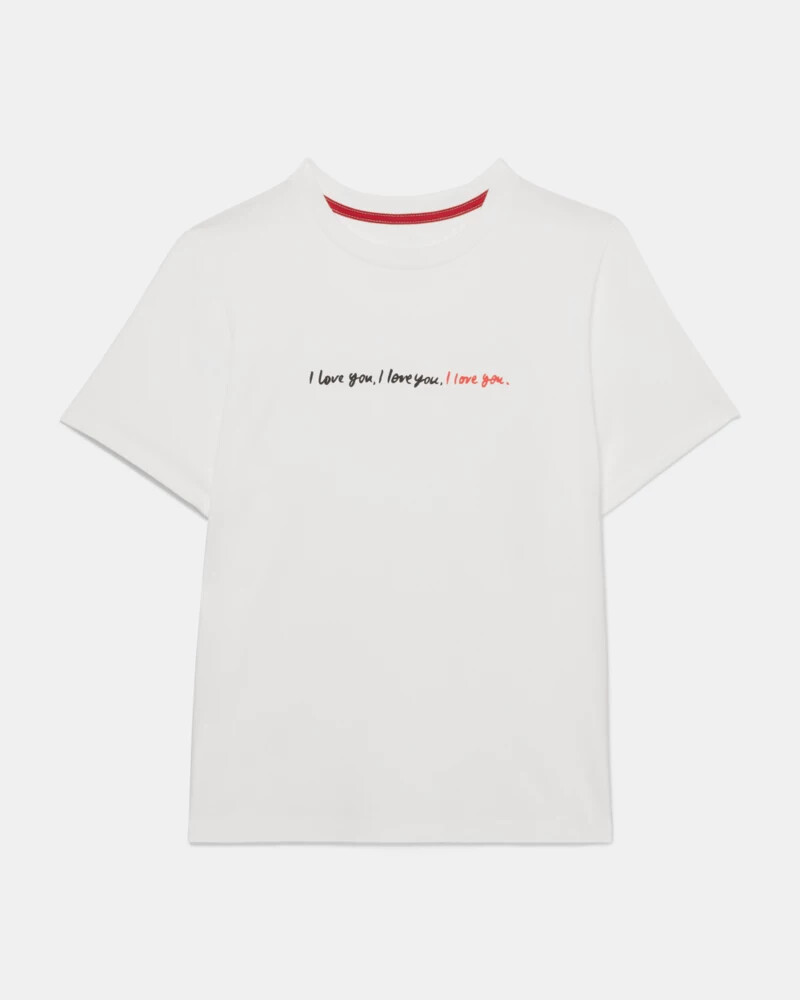i love you tee fresh white