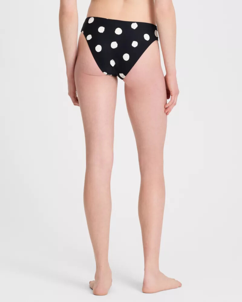 high cut bottom black