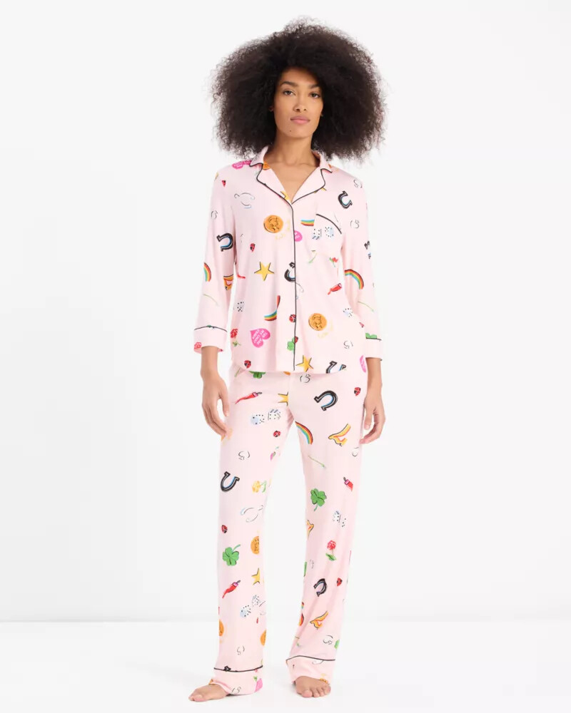 long pj set lucky charms