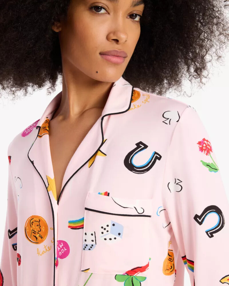 long pj set lucky charms