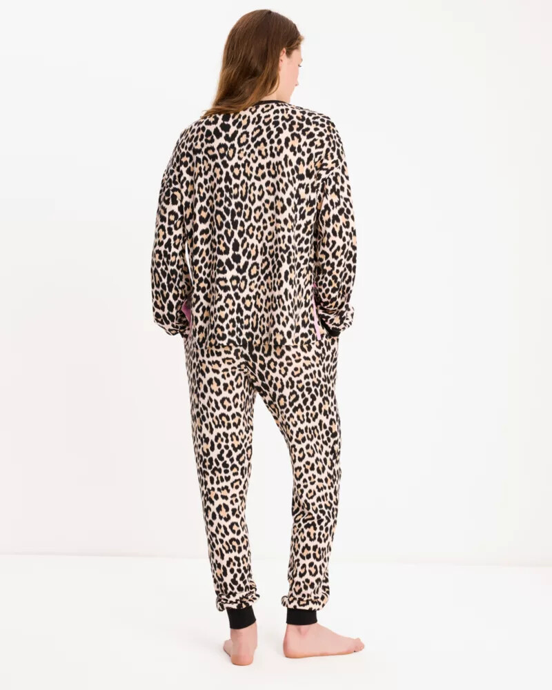classic leopard jogger pj set leopard lic