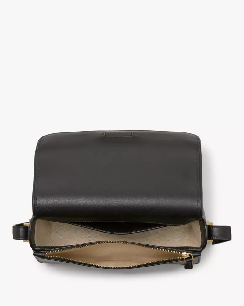 liv spade flower crossbody bag black multi