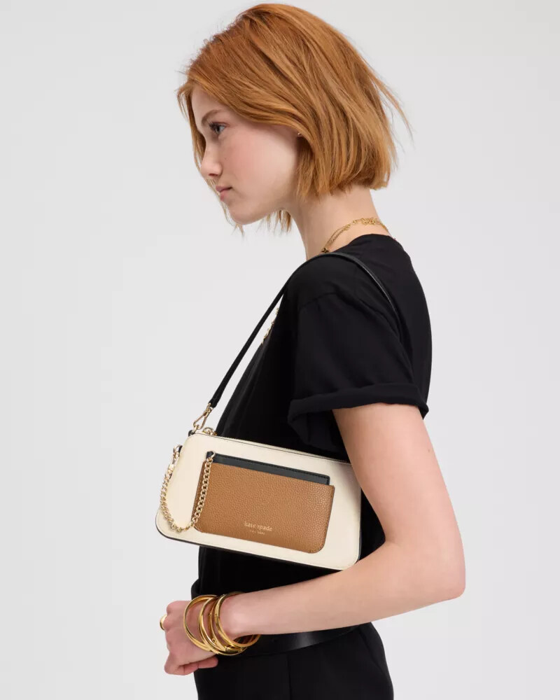 ava pochette bag parchment multi