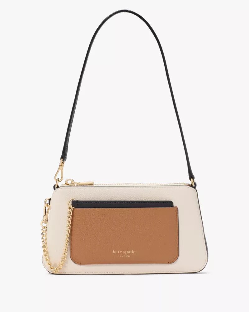 ava pochette bag parchment multi
