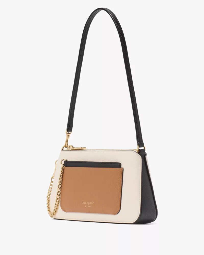 ava pochette bag parchment multi