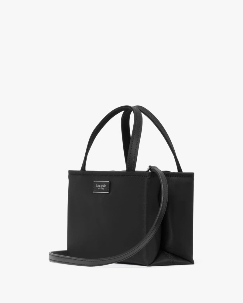 sam icon ksnyl mini tote bag black