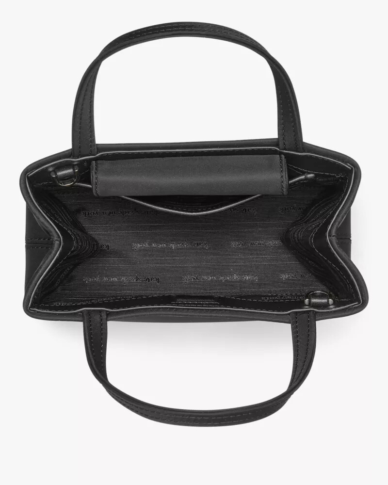 sam icon ksnyl mini tote bag black