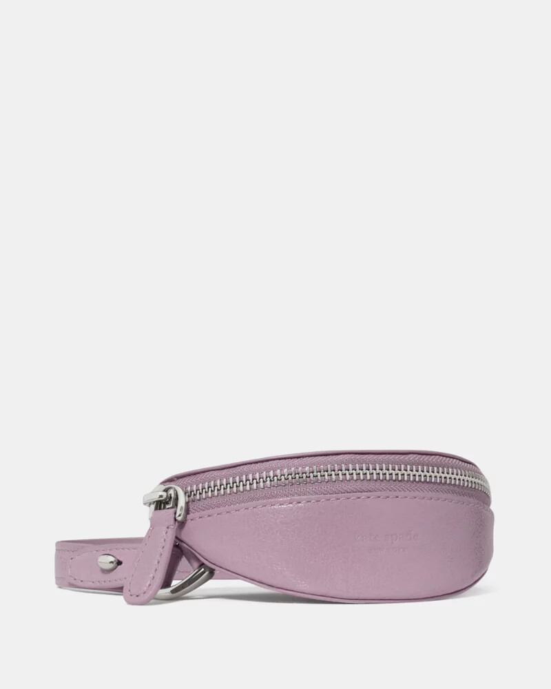 duo glazed leather crossbody bag market purple