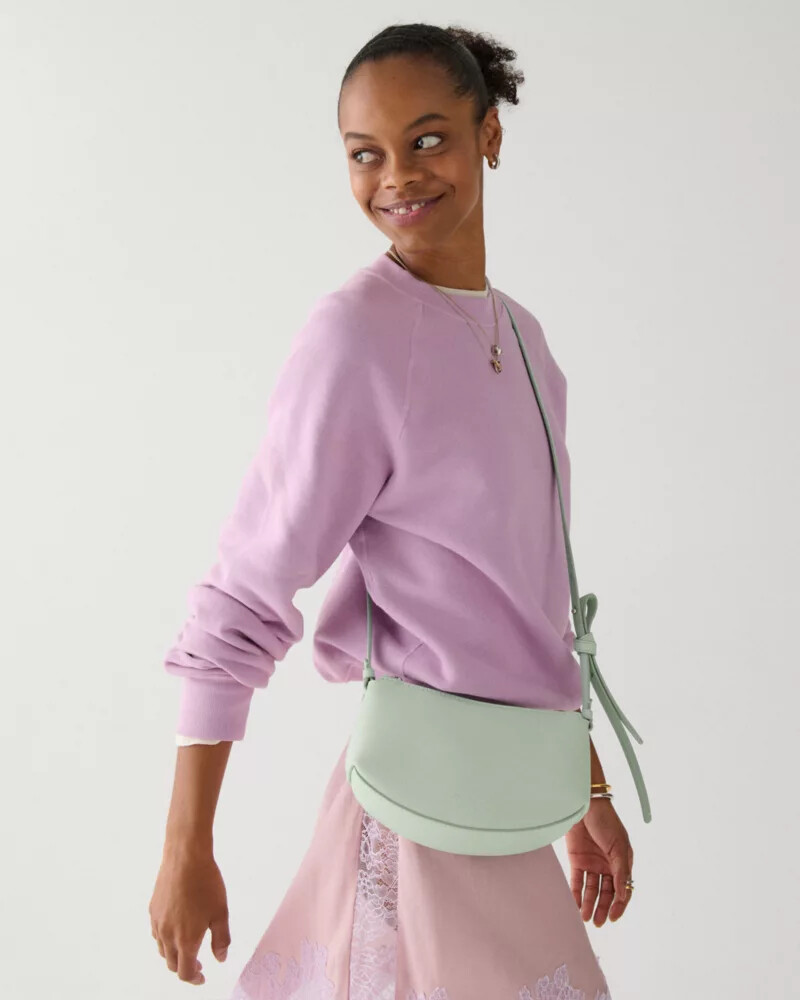 loop crossbody mint frosting
