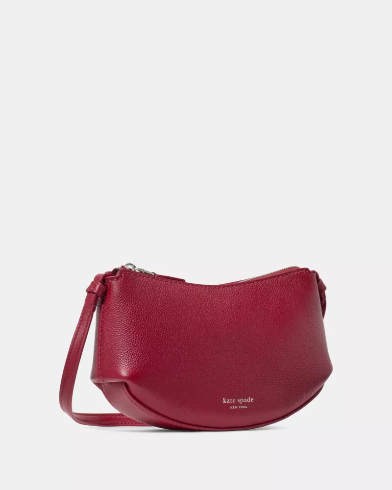 loop crossbody bag red jam