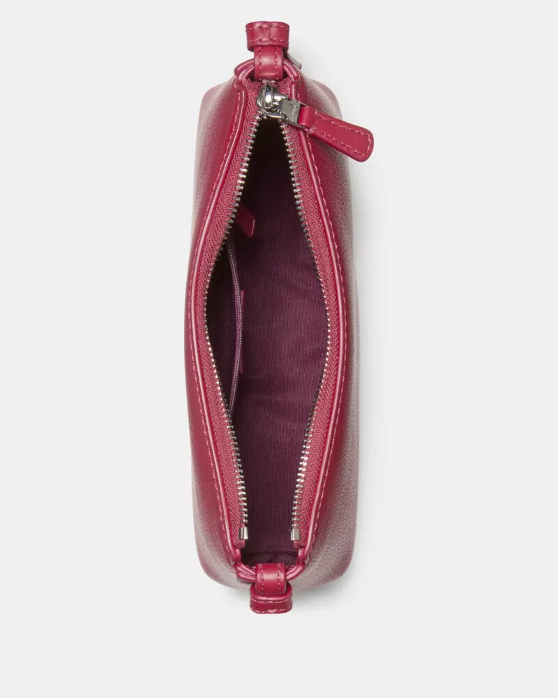 loop crossbody bag red jam
