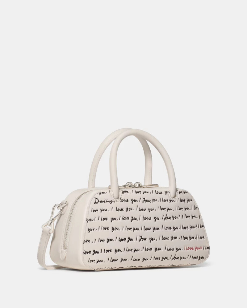 grace i love you mini bag cream multi