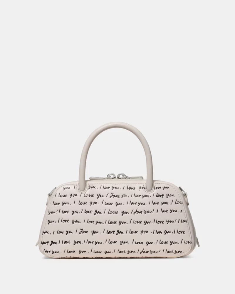 grace i love you mini bag cream multi