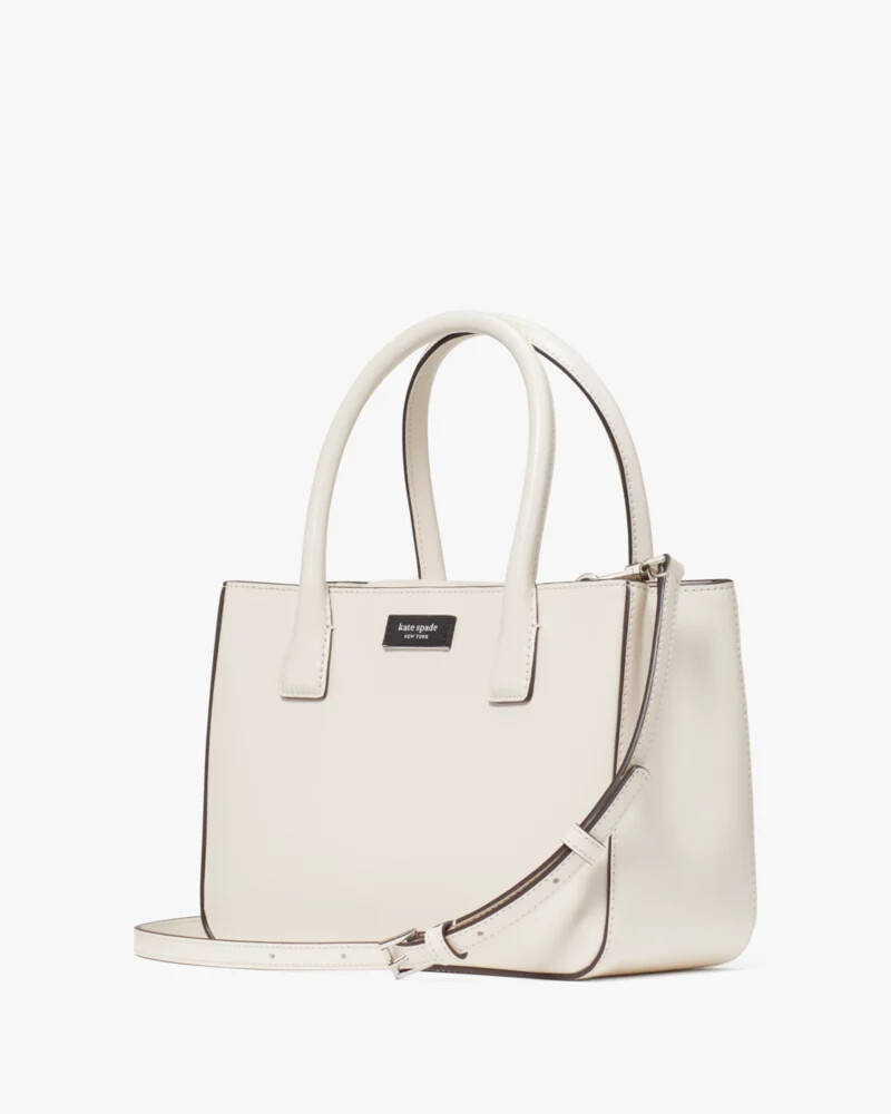 sam icon square tote parchment