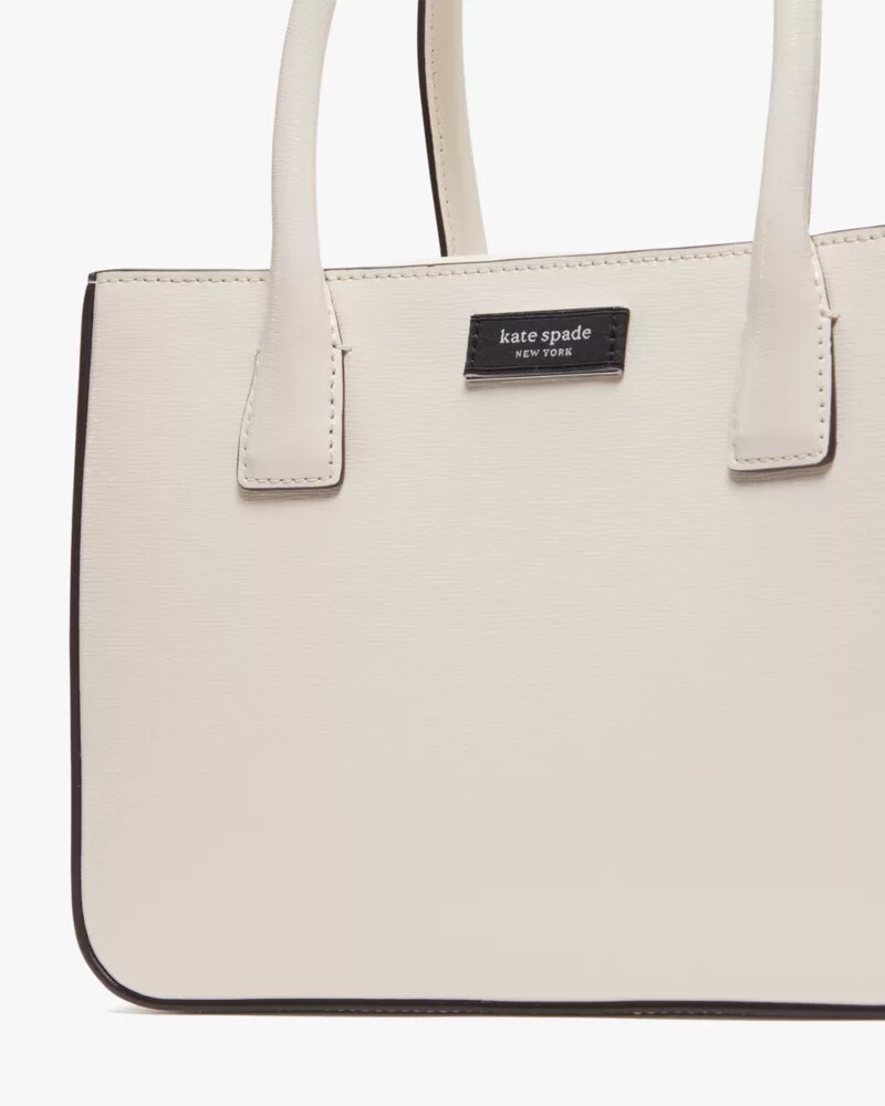 sam icon square tote parchment