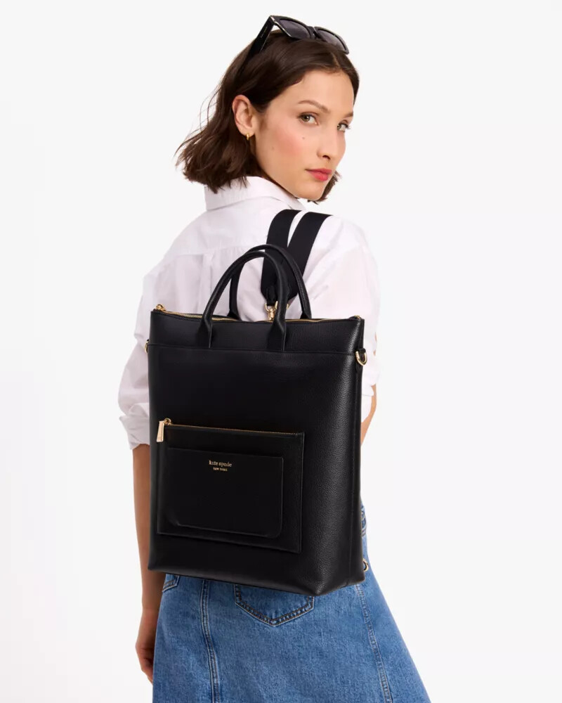walker convertible backpack black