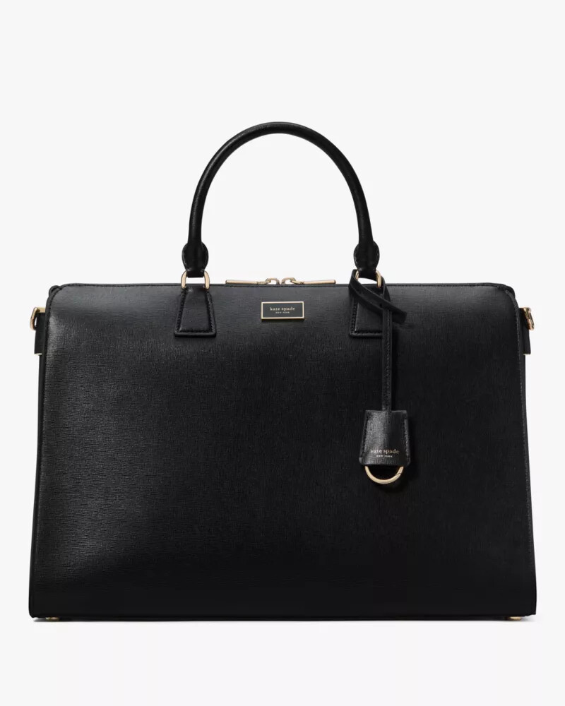 serena laptop bag black