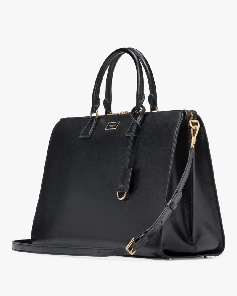 serena laptop bag black