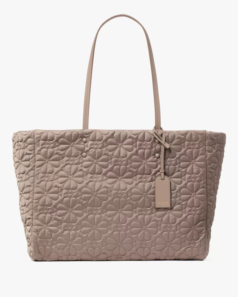 tilly quilted large tote bag city scape