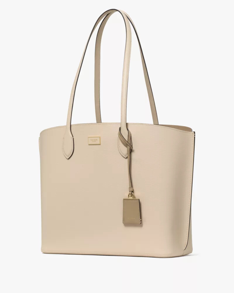suite large work tote milk glass multi