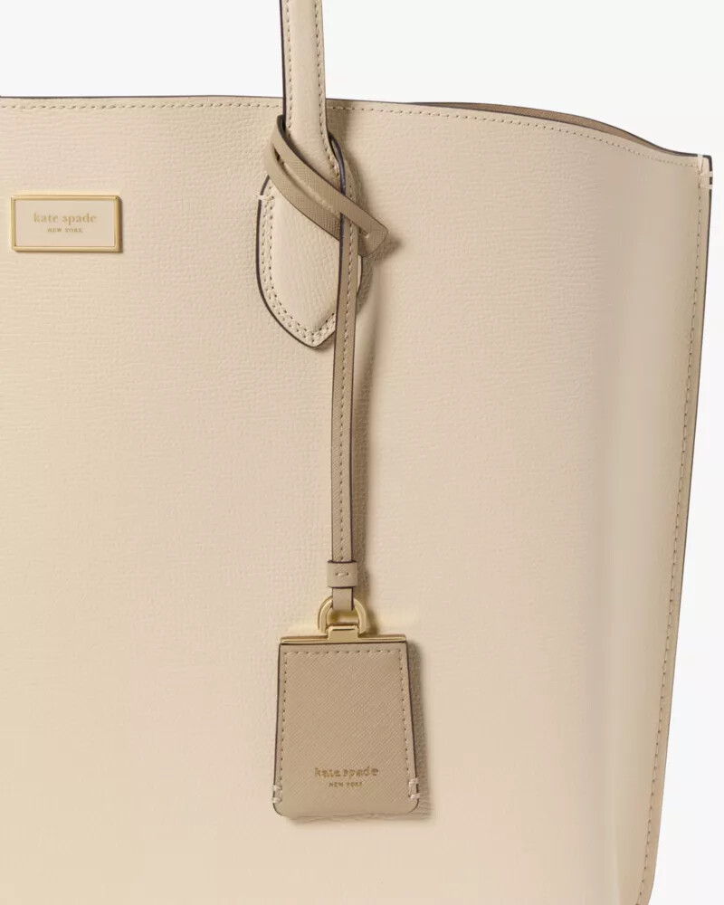 suite large work tote milk glass multi