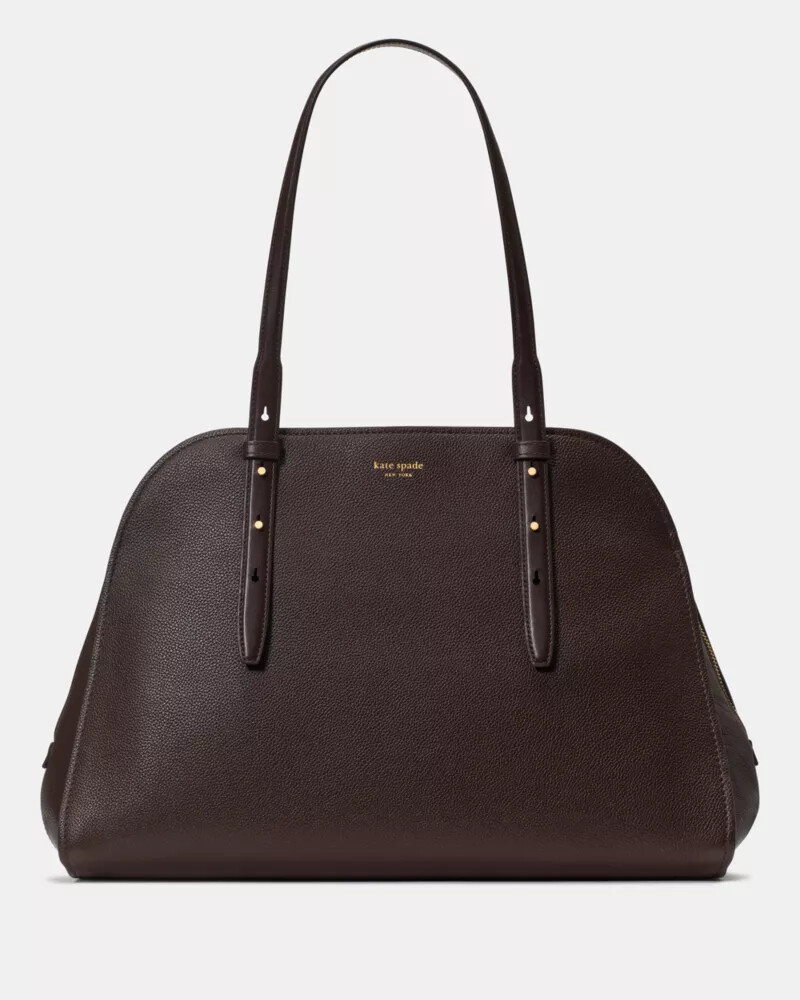 maise carryall bag hot fudge