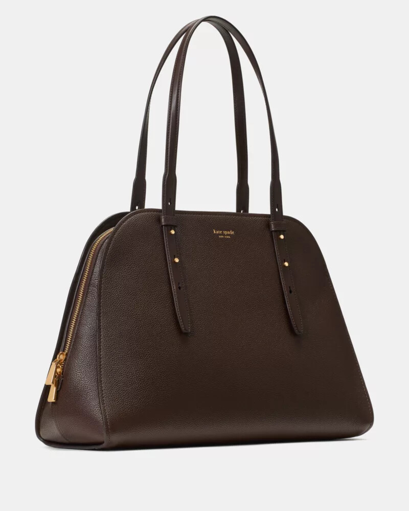 maise carryall bag hot fudge