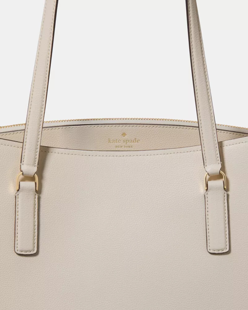 thompson street commuter tote bag cashew milk