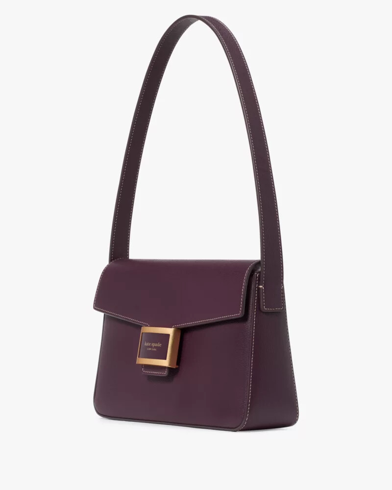 katy medium shoulder bag deep cherry