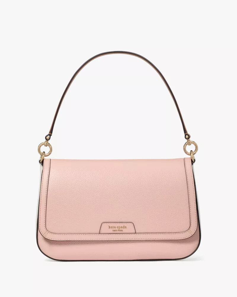 hudson convertible shoulder bag rose smoke multi