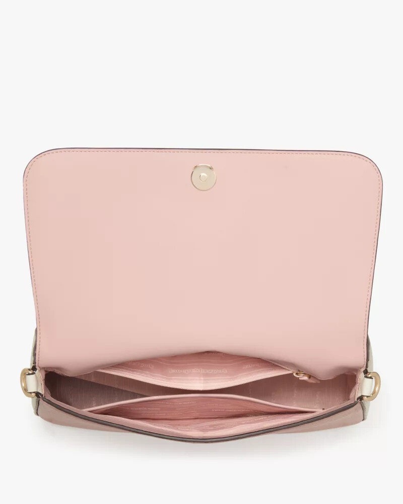hudson convertible shoulder bag rose smoke multi