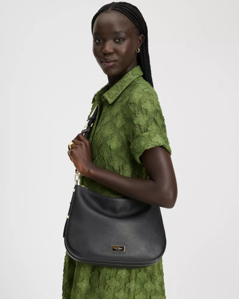 liv large hobo bag black