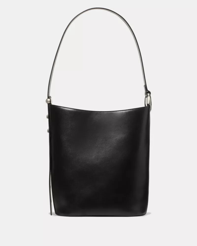 halo bucket bag black