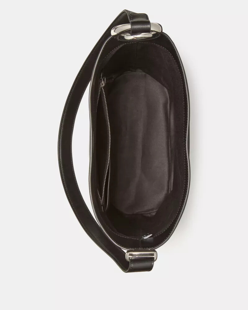 halo bucket bag black