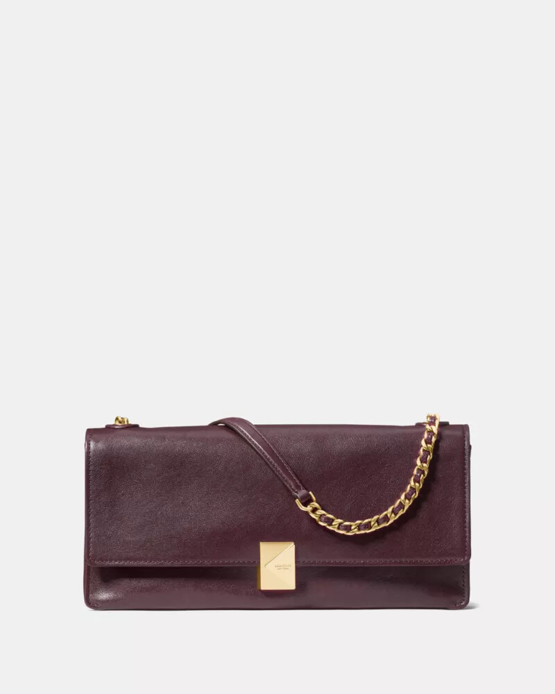 deco soft shoulder bag blackberry jam
