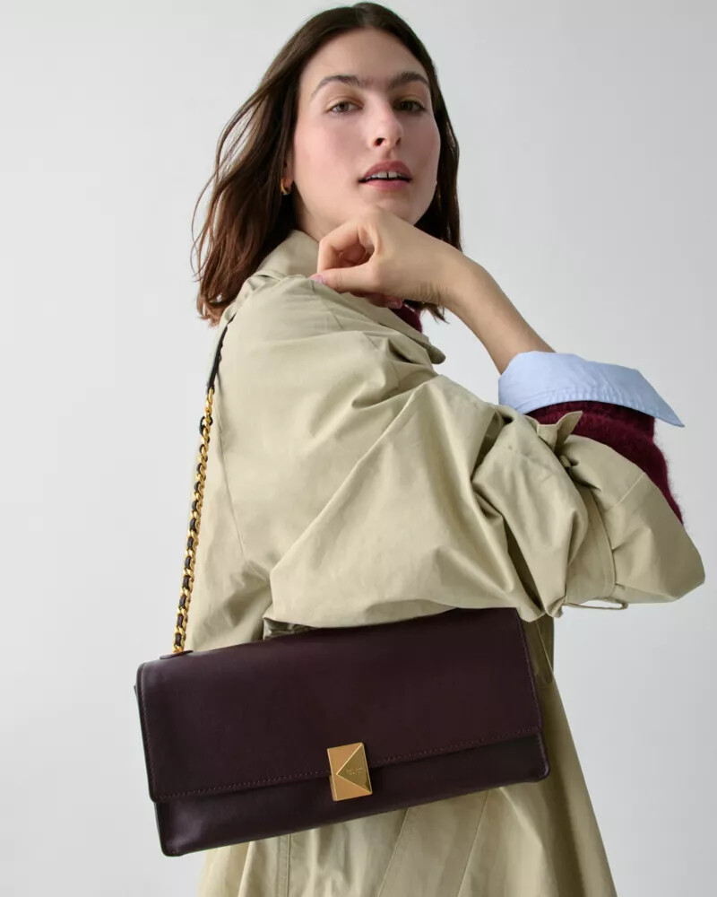 deco soft shoulder bag blackberry jam