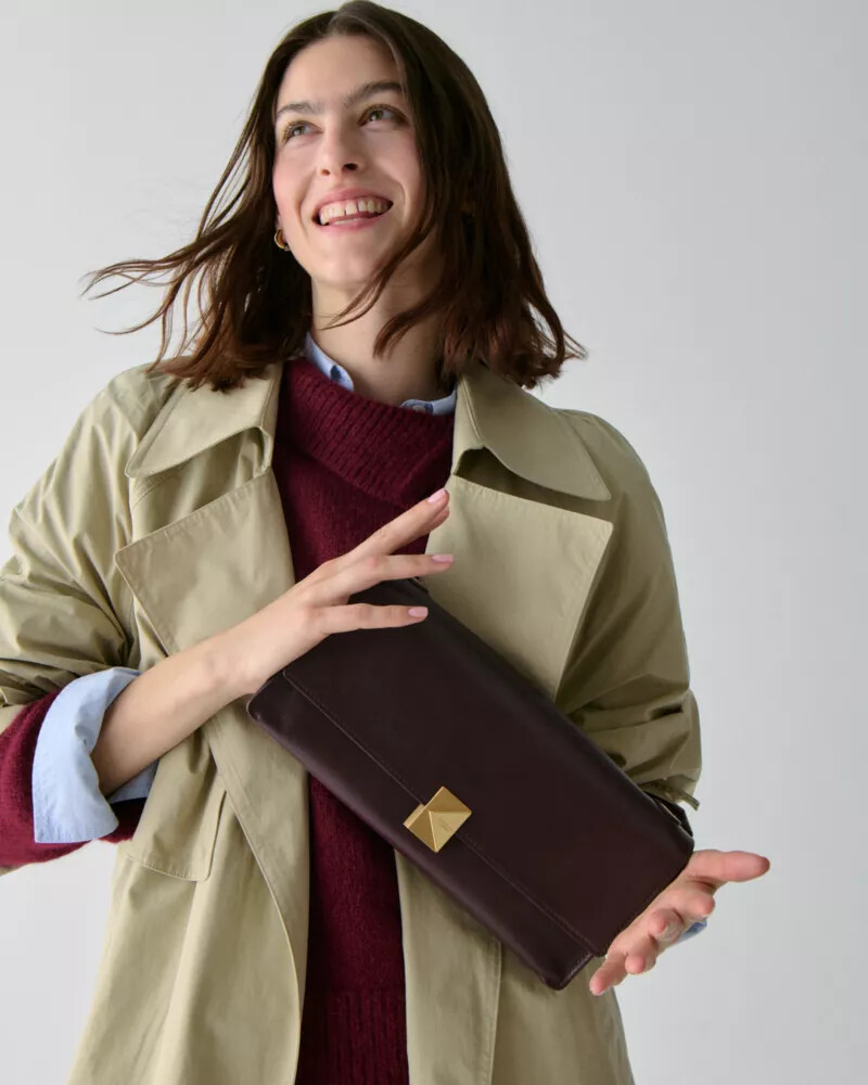 deco soft shoulder bag blackberry jam