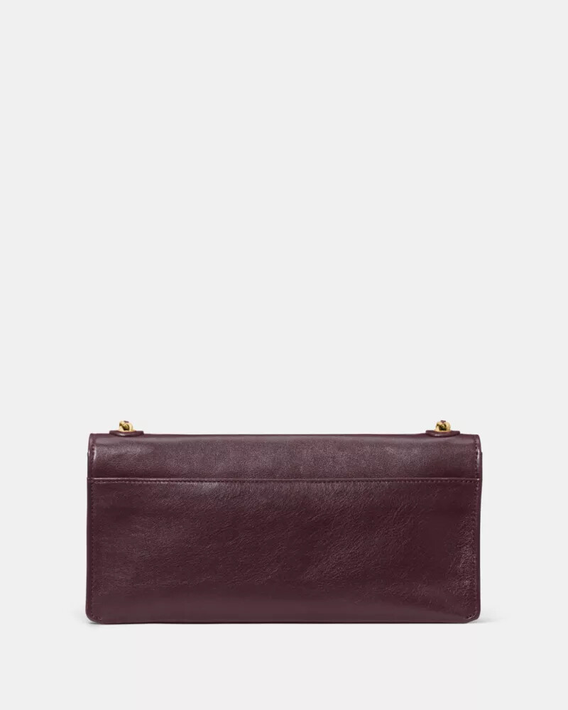 deco soft shoulder bag blackberry jam
