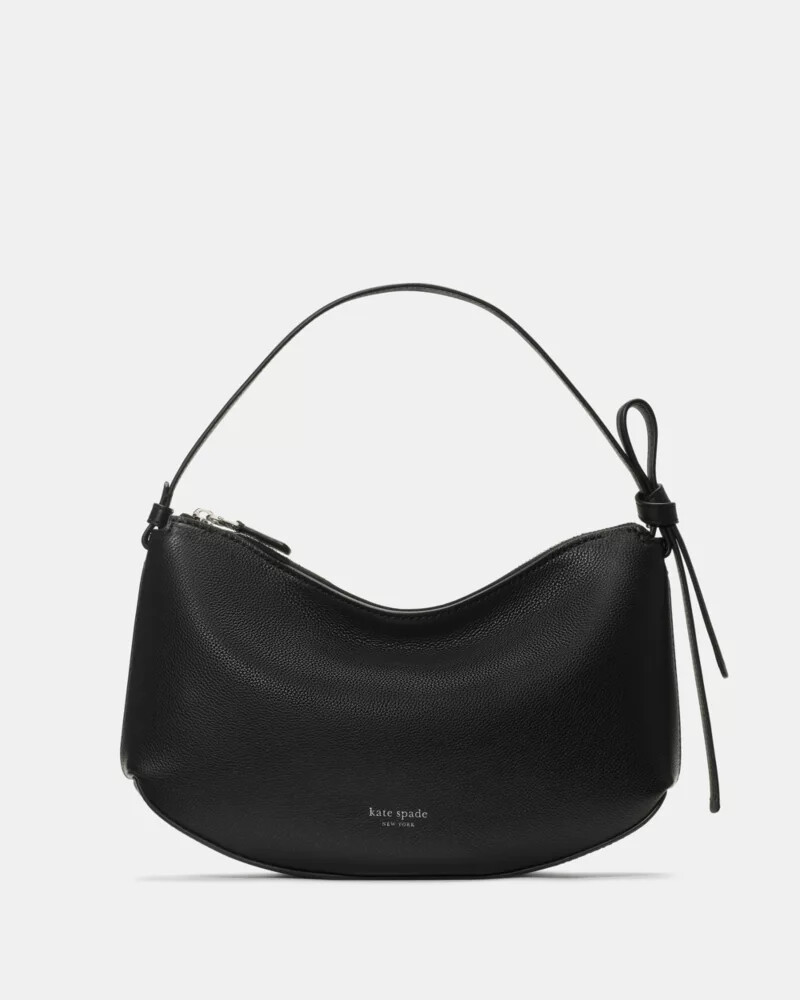 loop shoulder bag black