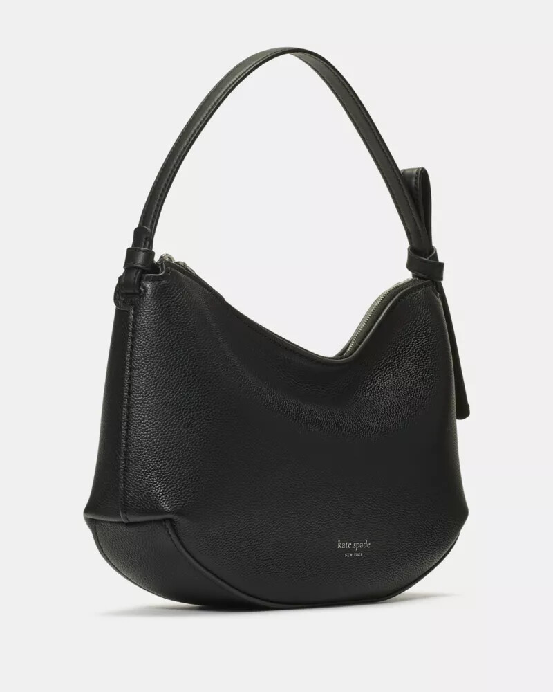 loop shoulder bag black