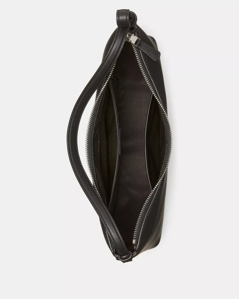 loop shoulder bag black
