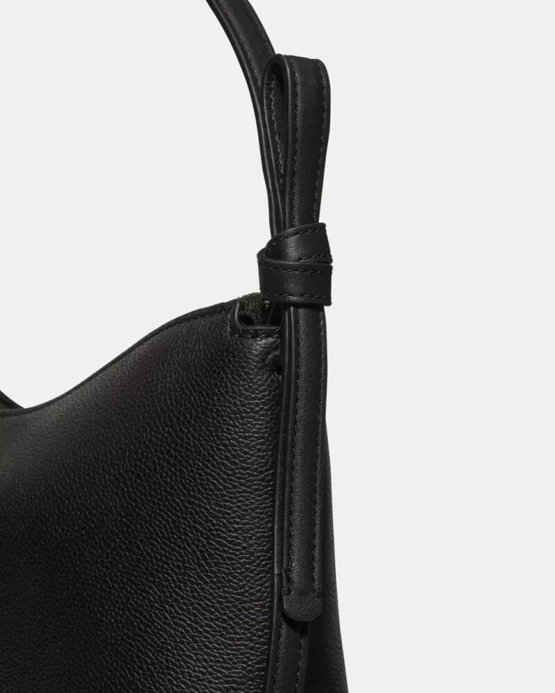 loop shoulder bag black